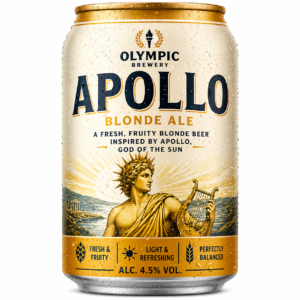 Olympus Brewery Apollo Blonde Beer