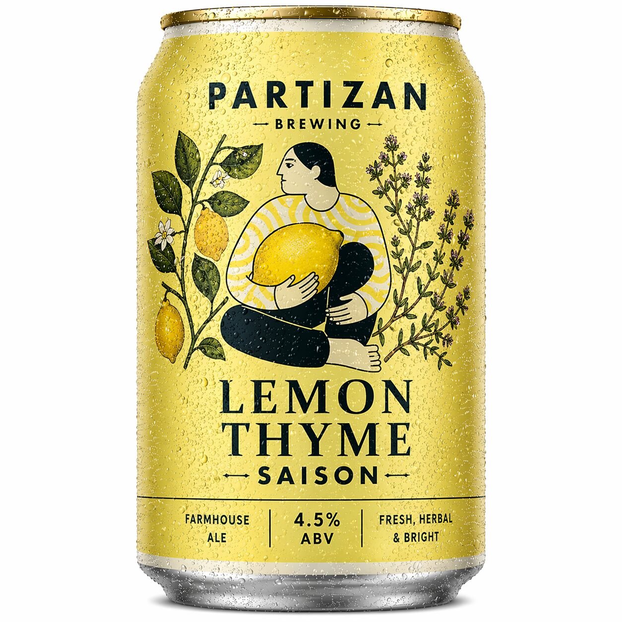 Partizan Brewing Lemon Thyme Saison