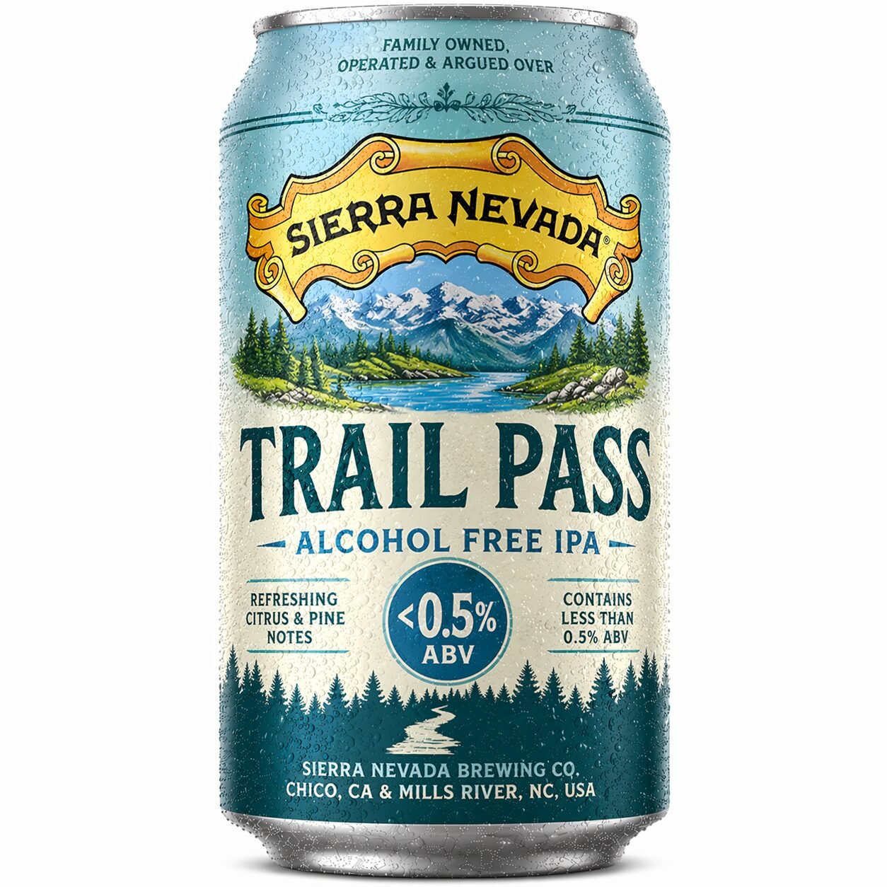 Sierra Nevada Trail Pass Alcohol Free IPA