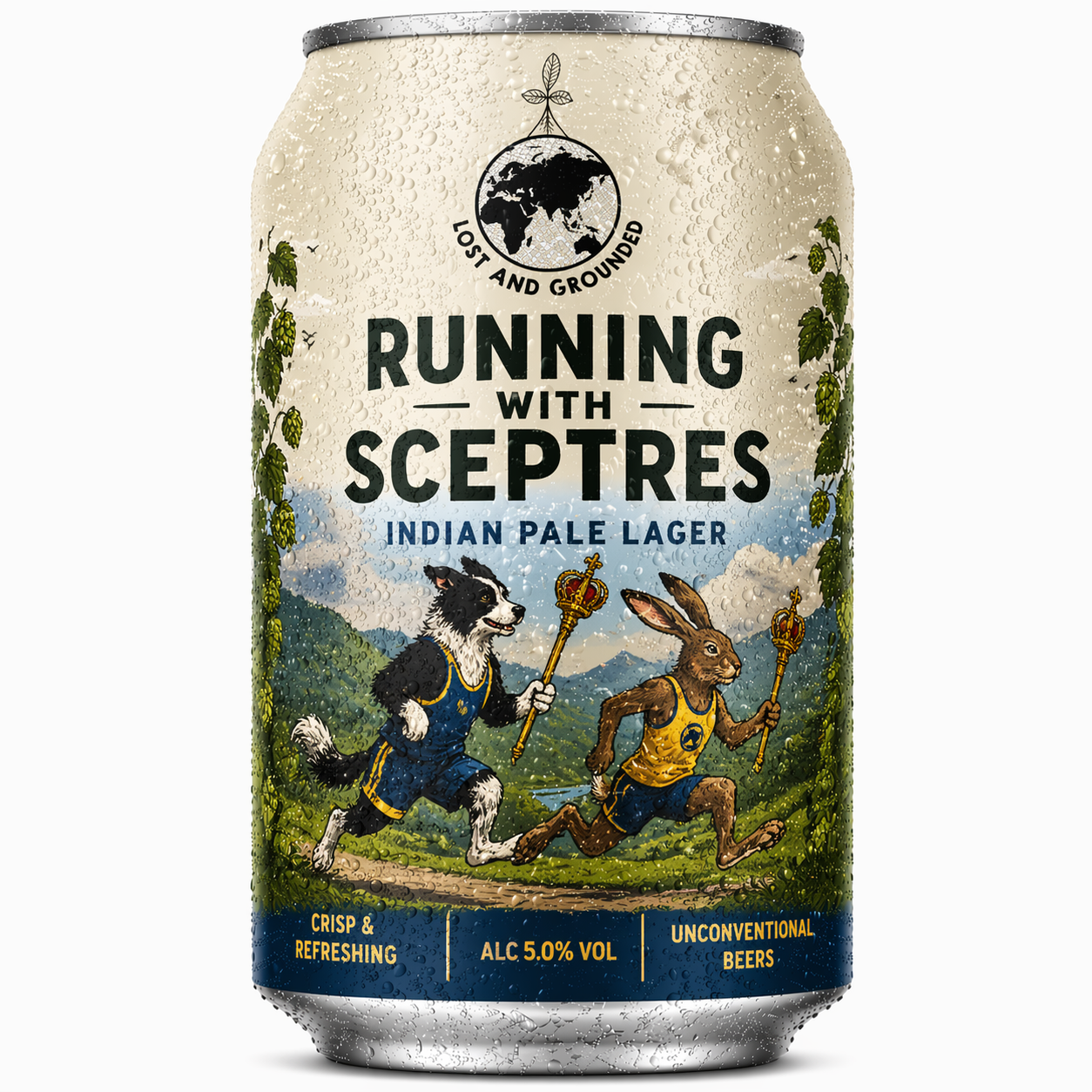 Lost & Grounded Running with Sceptres Indian Pale Lager