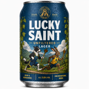 Lucky Saint Unfiltered Lager