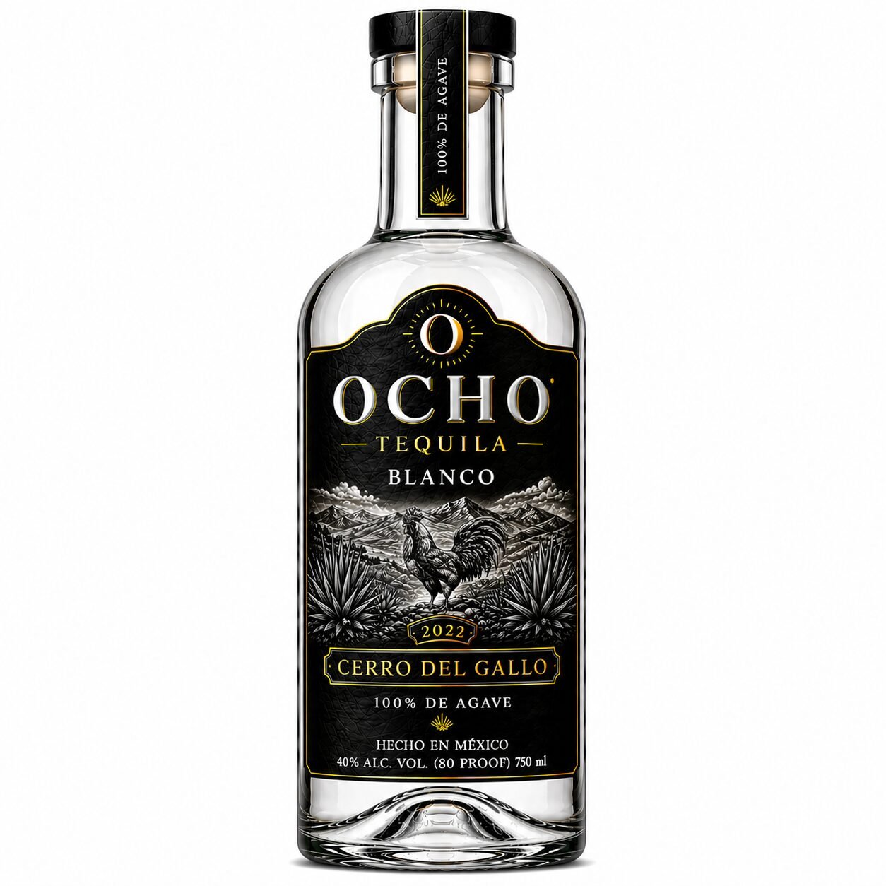 Ocho Blanco Tequila 2022 Cerro Del Gallo