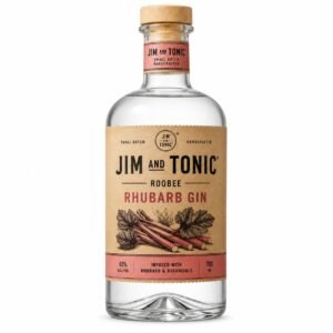 Jim and Tonic Roobee Rhubarb Gin