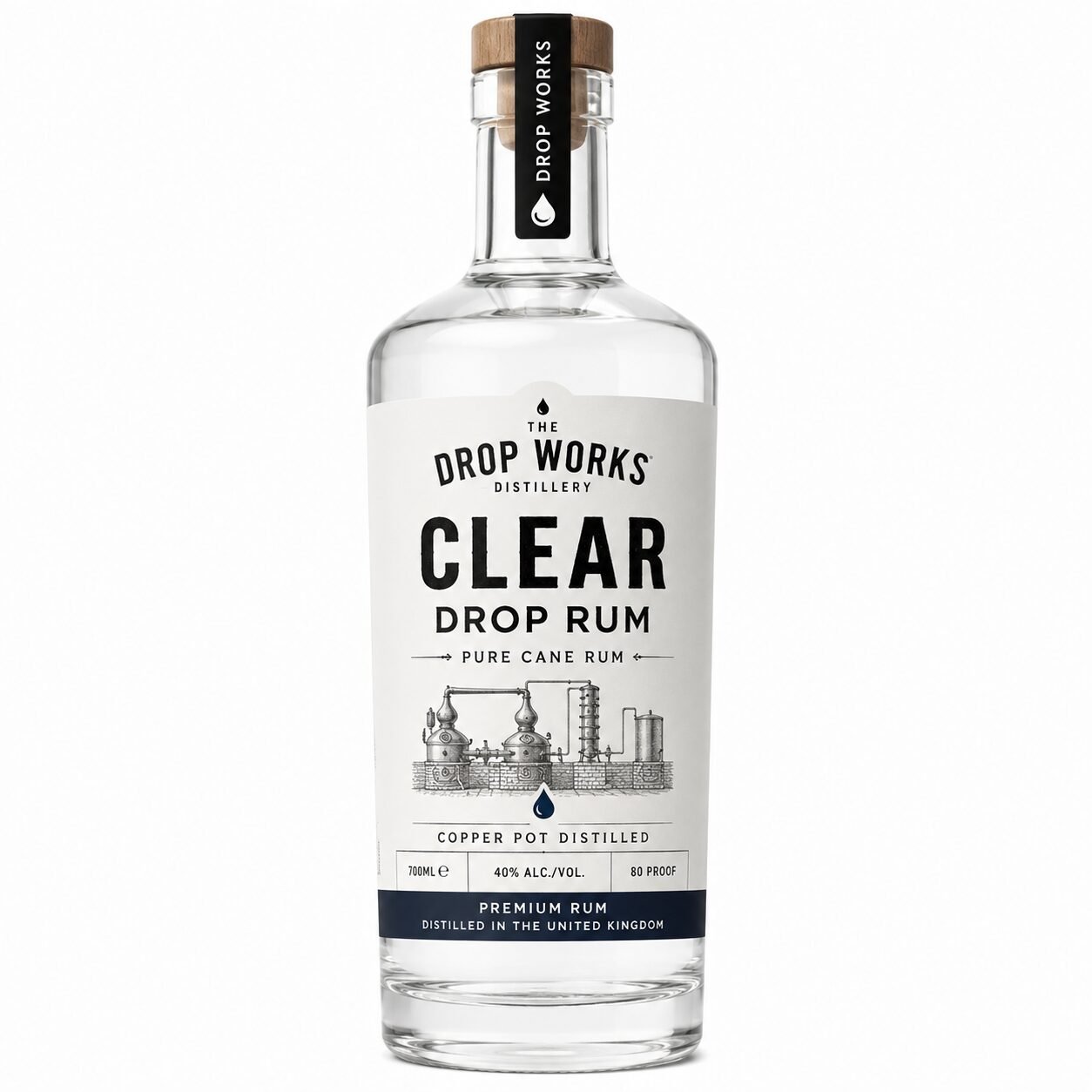 Drop Works Clear Drop Rum (UK)
