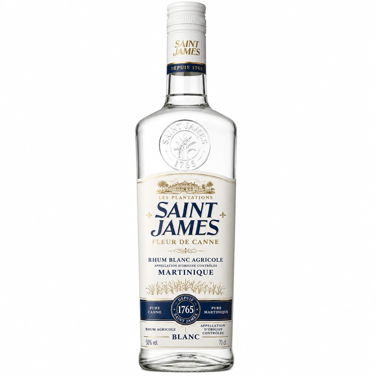 Saint James Fleur De Canne Blanc Rum (Martinique)