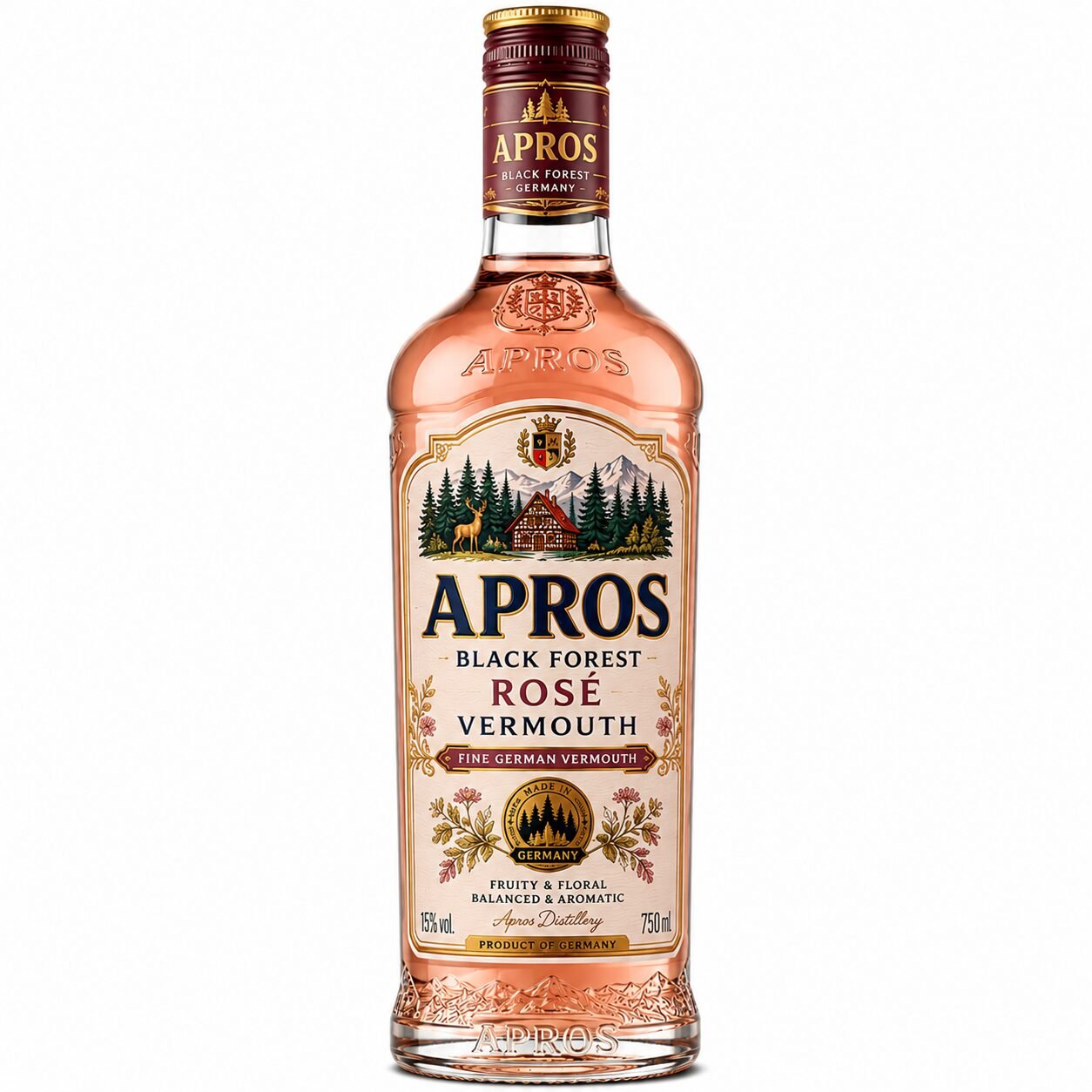 Apros Black Forest Rose Vermouth (Germany)